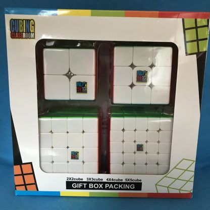 Original MoYu MF Cube 4er Set 2x2 3x3 4x4 5x5 - stickerless – Bild 2