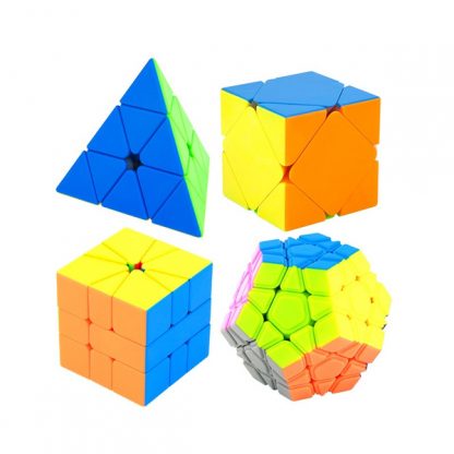 MoYu Meilong 4er Shape Cube Set - Megaminx, Pyraminx, Skewb, SQ-1 – Bild 3