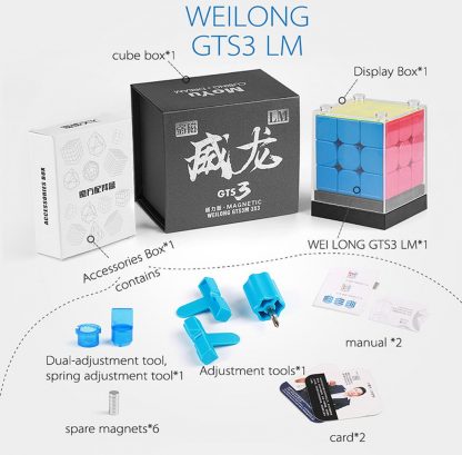 MoYu Weilong GTS3 LM 3x3 Magnet Speedcube – Bild 31