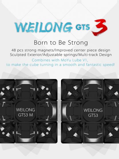 MoYu Weilong GTS3 LM 3x3 Magnet Speedcube – Bild 22