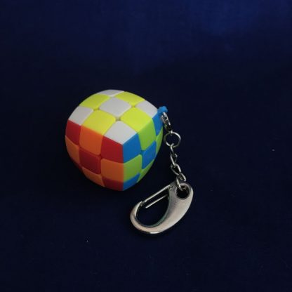 FANXIN 3.5 cm Mini Bread Keychain Cube 3x3 - Schlüsselanhänger – Bild 6
