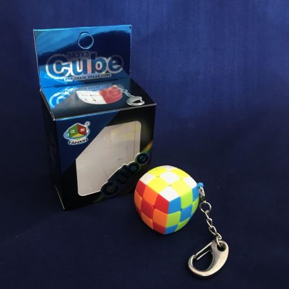 FANXIN 3.5 cm Mini Bread Keychain Cube 3x3 - Schlüsselanhänger