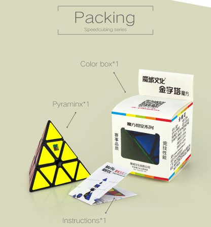 MoYu Pyraminx 3x3 - schwarz – Bild 3