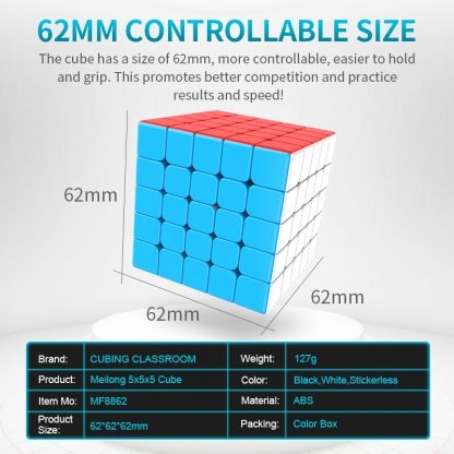 MoYu Meilong 5x5 - stickerless – Bild 6
