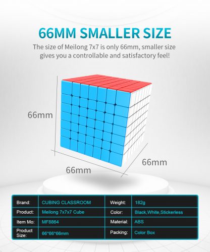 MoYu Meilong 7x7 - stickerless – Bild 3