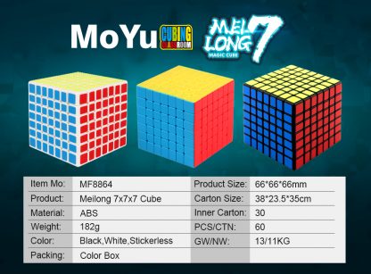 MoYu Meilong 7x7 - stickerless – Bild 9