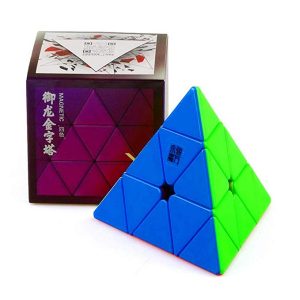 YJ Yulong 3x3 Pyraminx Magnetic Cube - stickerless