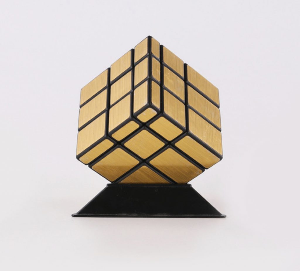 YJ 3x3 Mirror Cube - gold