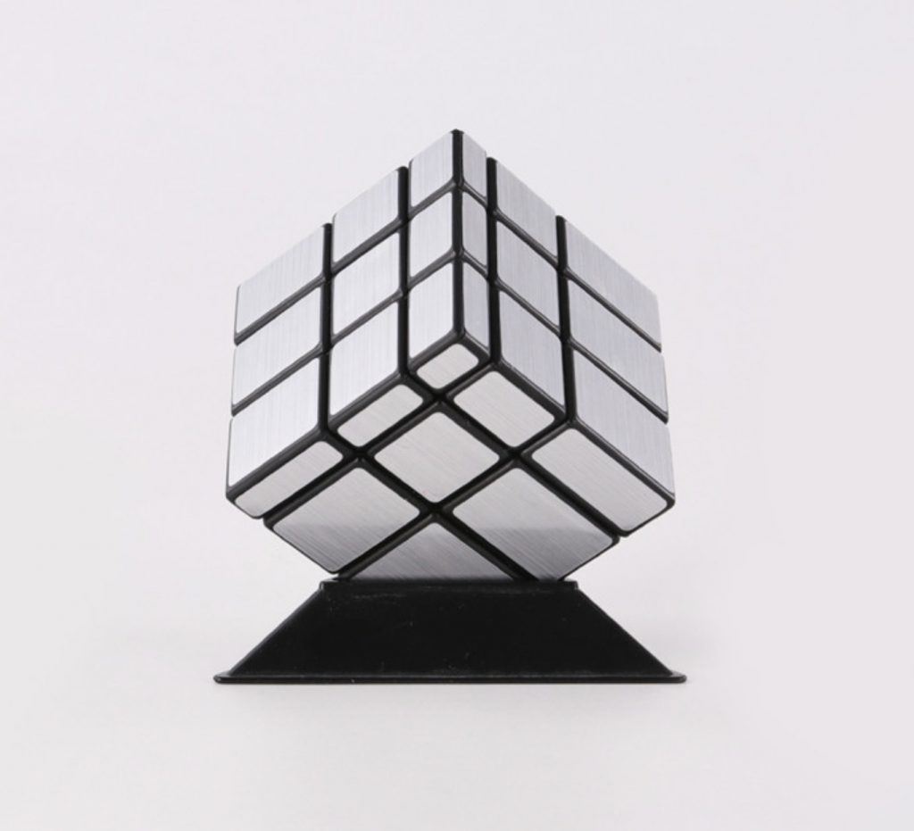 YJ 3x3 Mirror Cube - silver