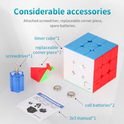 MoYu Meilong 3x3 Timer Cube – Bild 3