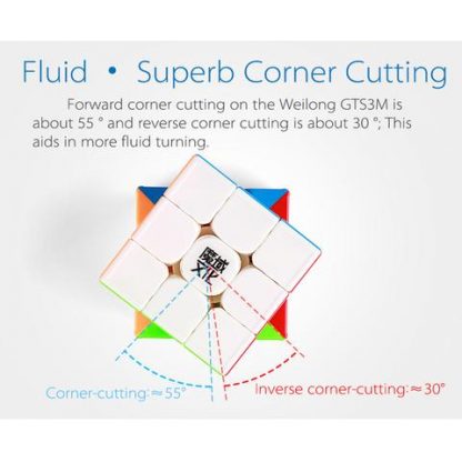 MoYu Weilong GTS3 M 3x3 Magnet Speedcube – Bild 5