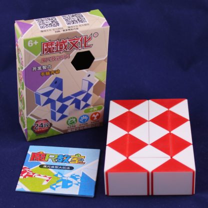 Moyu 24 Section Magic Snake - red