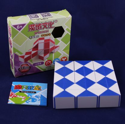 Moyu 36 Section Magic Snake - blau