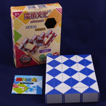 Moyu 48 Section Magic Snake - blau