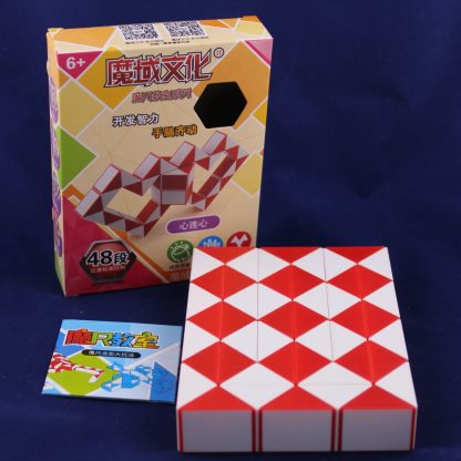 Moyu 48 Section Magic Snake - rot