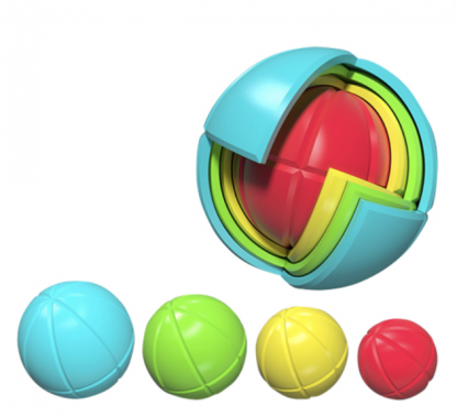 QiYi Wisdom Ball Cube 3D Puzzle – Bild 7