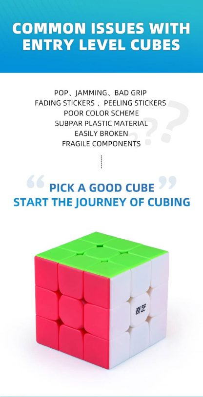 QiYi Warrior S 3x3 - stickerless – Bild 6