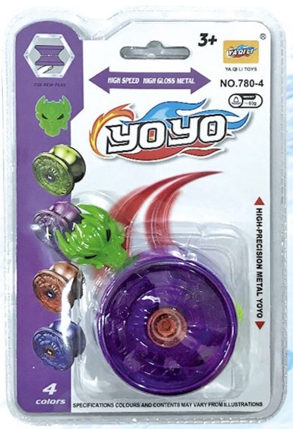 YA QI LI High Precision Metall YOYO - violett – Bild 2