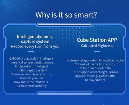 GAN 356 i Play 3x3 magnetic Cube, Bluetooth App Connect – Bild 17