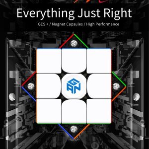 GAN 356M 3x3 magnetic Cube inkl. GES Kit