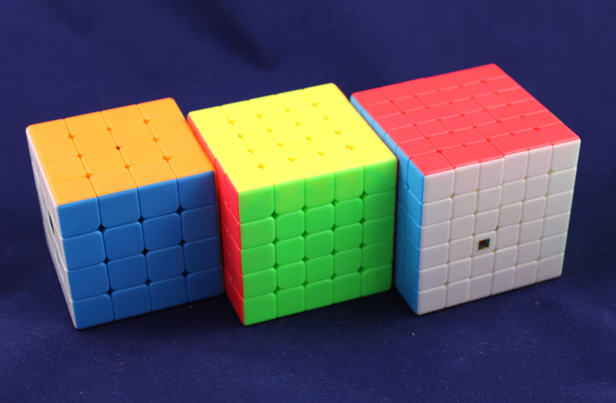 stickerless Zauberwürfel Speedcube Magic Cube Würfel MoYu Meilong 5x5 