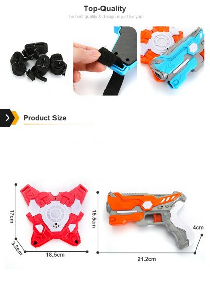 Laser Tag Set 1 Waffe 1 Ziel – Bild 7