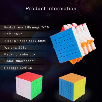 YuXin Little Magic 7x7 Magnetic - stickerless – Bild 10