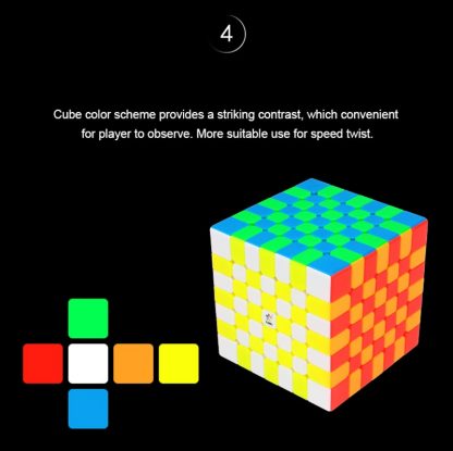 YuXin Little Magic 7x7 Magnetic - stickerless – Bild 6