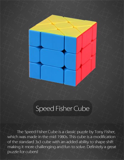 MoYu Meilong Speed Fisher Cube 3x3 - stickerless – Bild 5