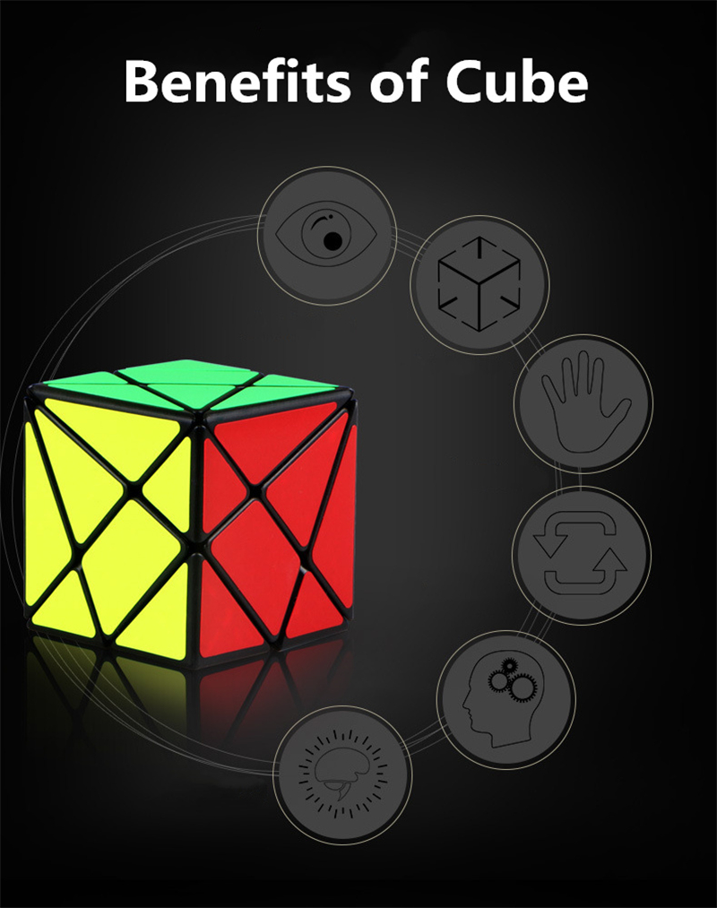 QiYi Axis Cube - stickerless – Bild 7