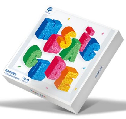 GAN Mosaic Cubes 10x10 (100 cubes)