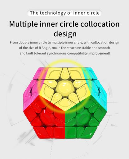 YuXin Little Magic Megaminx V3 Magnetic – Bild 8