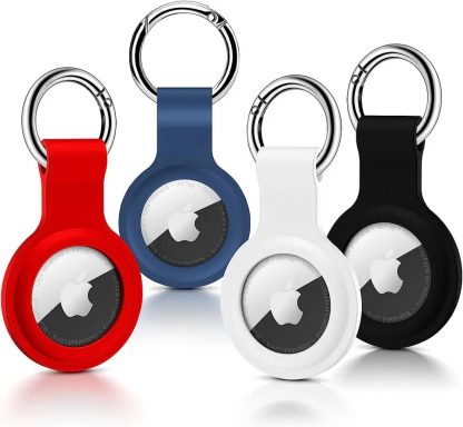 Apple Air Tag - Silkon Anhänger mit Schlüsselring