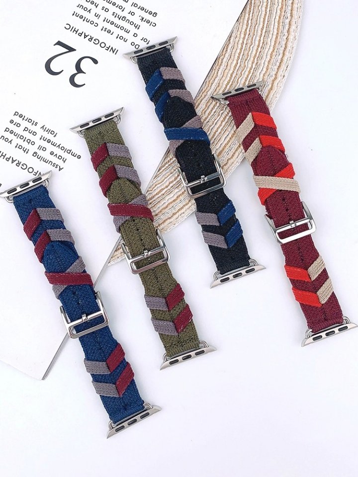 Apple Watch - Hermes Nylon Nova Weave Armband – Bild 2