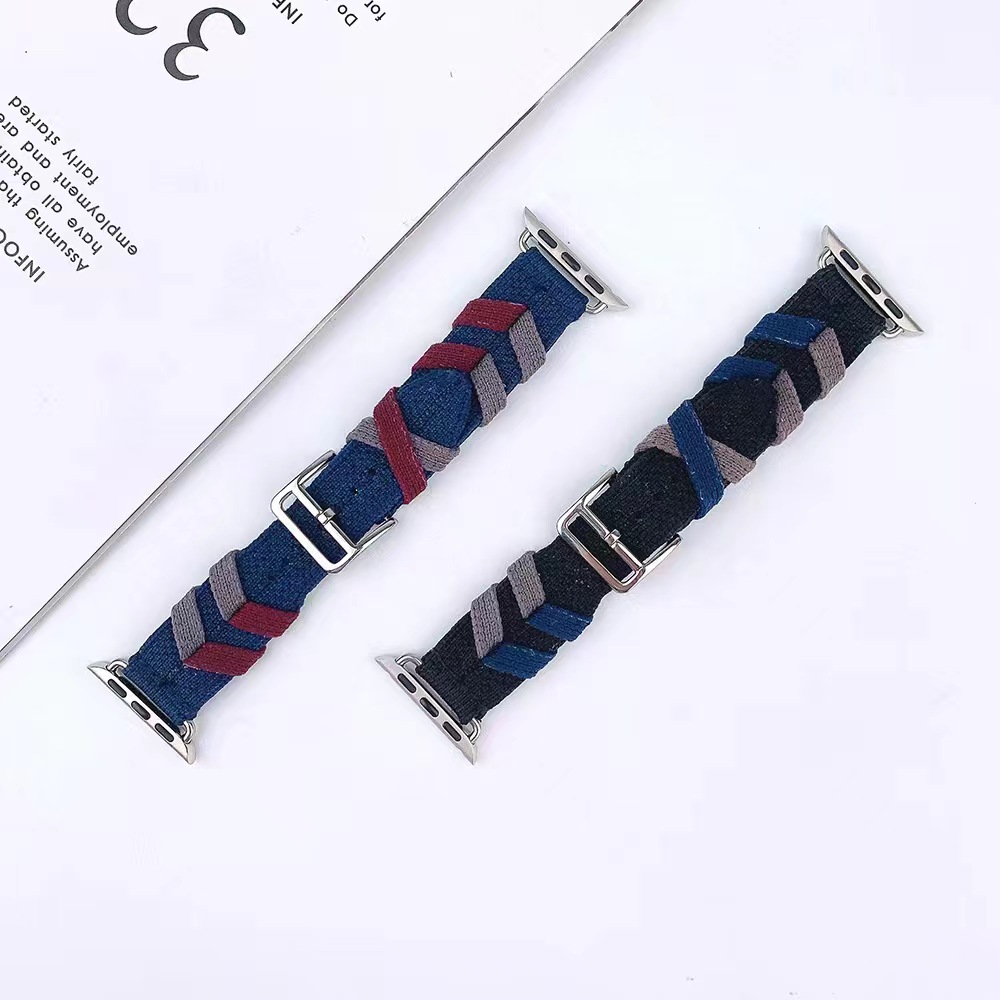 Apple Watch - Hermes Nylon Nova Weave Armband – Bild 4