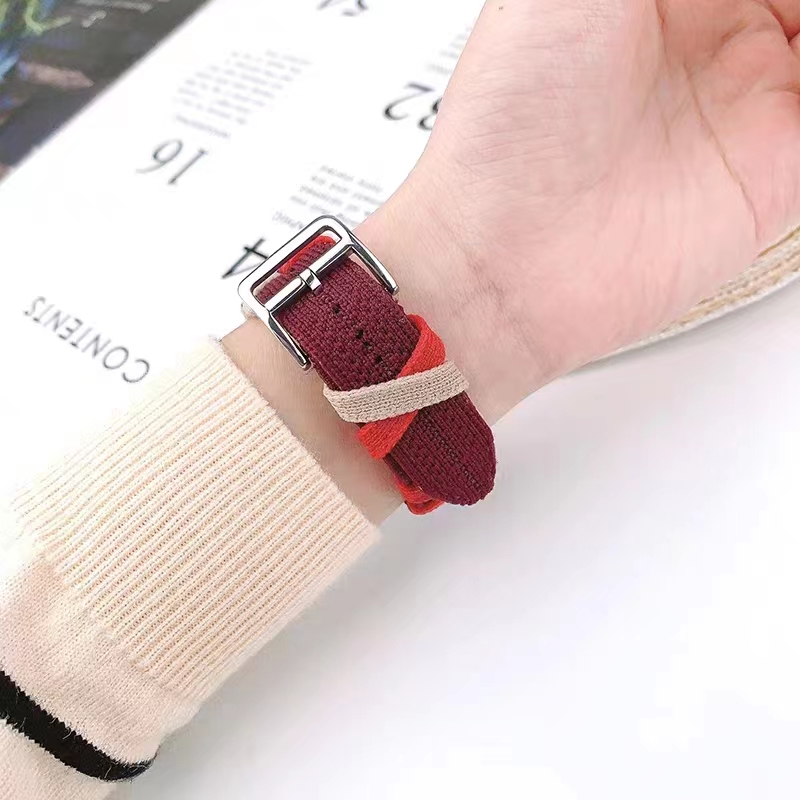 Apple Watch - Hermes Nylon Nova Weave Armband – Bild 3