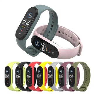 Silikon Ersatz Armband für Xiaomi Mi Band 5,6,7