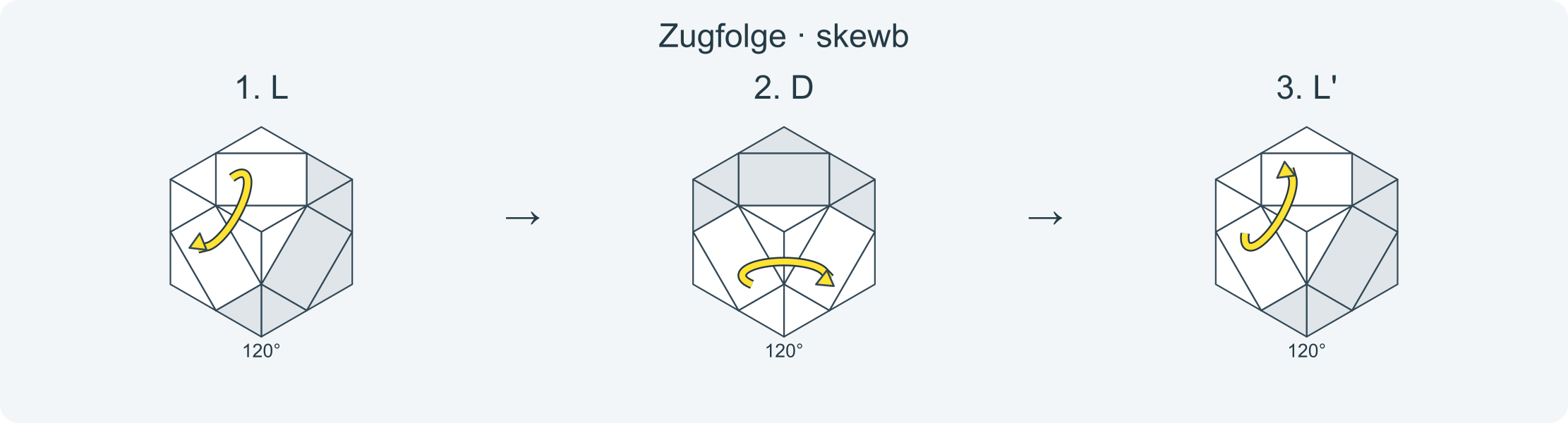 Zug für Zug: L D L' · Abschnitt 1.